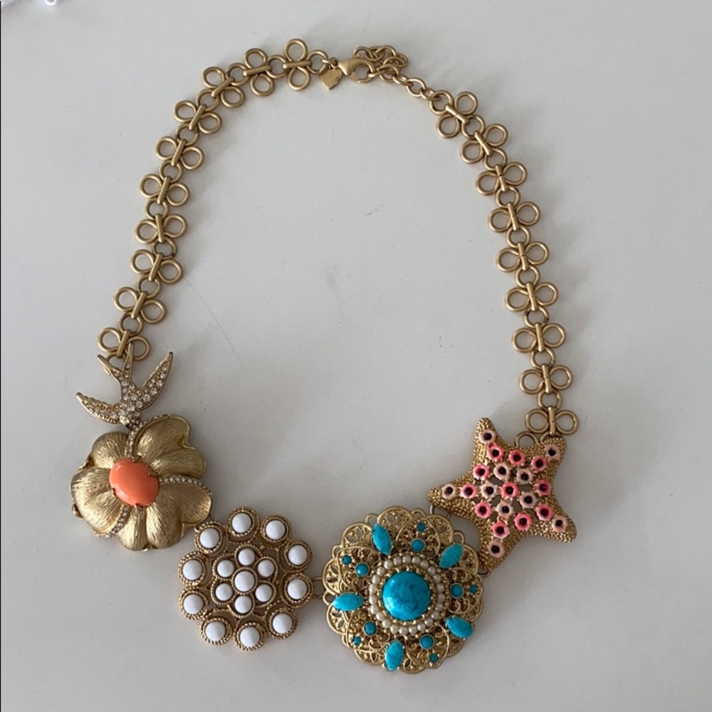 Stella & Dot Birds of Paradise necklace